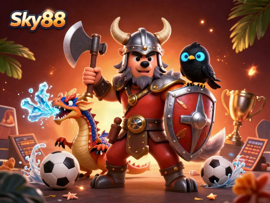 Place your bets and win big at Sky88 with thrilling sports betting action and vibrant gaming atmosphere.